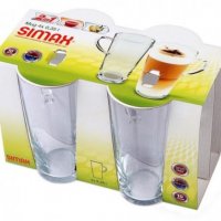 Комплект "Карина" от 4 чаши за топли напитки с вместимост 350 мл. SIMAX, снимка 4 - Чаши - 30973355