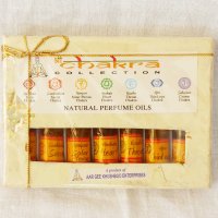 Подаръчен комплект Chakra Natural Pеrfume Oil, снимка 1 - Унисекс парфюми - 37967250