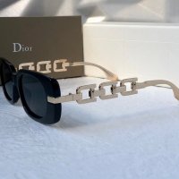 Dior 2023 дамски слънчеви очила правоъгълни, снимка 9 - Слънчеви и диоптрични очила - 40622227