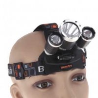 Мощен LED Челник за глава, ЛЕД Челник, снимка 2 - Къмпинг осветление - 38079283