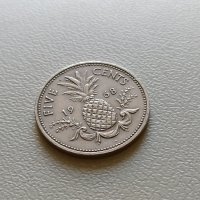 5 цента 1968 Бахами - Бахамски острови, снимка 1 - Нумизматика и бонистика - 40694032