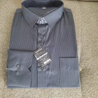 Продавам НОВА мъжка риза с дълъг ръкав класика, снимка 9 - Ризи - 42895953