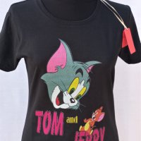 Тениска Том и Джери, снимка 2 - Детски тениски и потници - 39778741