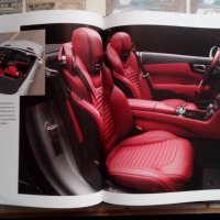 Книга за Mercedes-Benz SL немски език твърди корици автомобили история списания каталози, снимка 16 - Други - 36885834