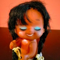 Кукла гумена играчка hong kong 13 см , снимка 10 - Колекции - 37409649