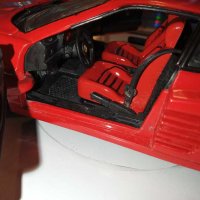 Ferrari 1:18 512 M Testarossa Hot wheels Mattel, снимка 7 - Колекции - 31820527