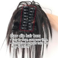 Небрежно формена опашка за коса., снимка 2 - Аксесоари за коса - 42909894