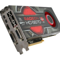 Видеокарта XFX Radeon HD 6870 1GB 256bit DDR5, снимка 1 - Видеокарти - 36428557