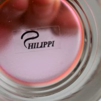 Philippi Комплект 2 бр Стъклен свещник поставка за чаена свещ, снимка 4 - Декорация за дома - 42260578