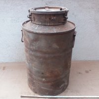 стар голям възожденски гюм - 40 литра за мляко , снимка 1 - Антикварни и старинни предмети - 31681563