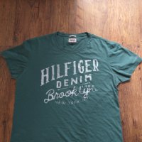 tommy hilfiger - страхотна мъжка тениска 100% оригинал отлично състояние , снимка 2 - Тениски - 36661203