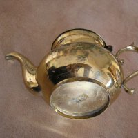  Белгийски декоративен бронзов чайник , снимка 5 - Други - 35658259