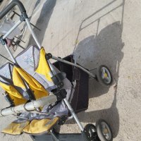 детска количка за близнаци Cipolino, снимка 4 - Детски колички - 42375280