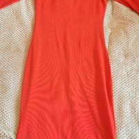 Червена рокля М, снимка 4 - Рокли - 39736221