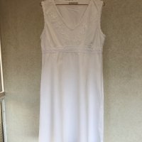 Красива бяла рокля FRANSA, снимка 12 - Рокли - 29559983
