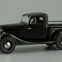 ГАЗ М415 пикап 1939 - мащаб 1:43 на DeAgostini моделът е нов в блистер, снимка 8 - Колекции - 44395562