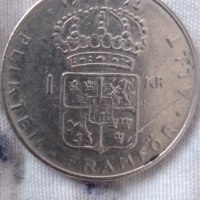 1 крона Швеция 1973, снимка 2 - Нумизматика и бонистика - 33892717