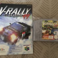 V Rally N64 Nintendo 64 Pal, снимка 1 - Игри за Nintendo - 39726528