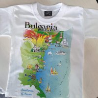 Нова детска тениска с трансферен печат България, Черно море, снимка 3 - Детски тениски и потници - 29898982