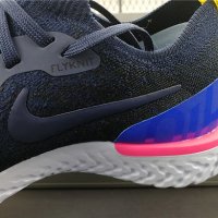 Nike Epic React Flyknit College Navy, снимка 6 - Спортни обувки - 42199555