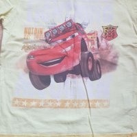 Тениски за момче с миньони и макуин светкавицата , снимка 2 - Детски тениски и потници - 29489503