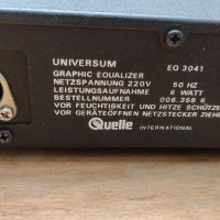 Universum EQ-3041 - 2x10 Band Equalizer , снимка 10 - Еквалайзери - 42660887