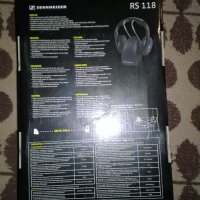 Безжични слушалки Sennheiser RS 118, снимка 5 - Слушалки и портативни колонки - 42716396