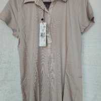 Дамска блузка с яка, снимка 1 - Тениски - 36617938