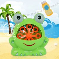 Детска играчка за сапунени балочнета с формата на жаба, снимка 2 - Други - 37659467