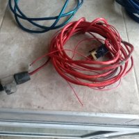 камбанки кабел за аудио звук за  усилвател за автомобил / буфер + захранващ кабел -цена15лв, моля БЕ, снимка 4 - Аксесоари и консумативи - 31373219