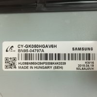 Samsung UE50MU6102K с дефектна матрица-BN44-00807F/BN41-02568B BN94-12530M/CY-GK050HGAV6H, снимка 4 - Части и Платки - 37645127