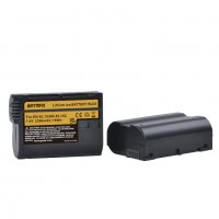 Батерия за NIKON EN-EL15, 2280mAh D500 D600 D610 D750 D800 D800E D810 D810A D850 D7000 D7100 D7200, снимка 2 - Батерии, зарядни - 36811761