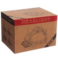 1674 Акумулаторен фенер за глава челник с 3 Led 2 COB светлини, снимка 7 - Къмпинг осветление - 30112355