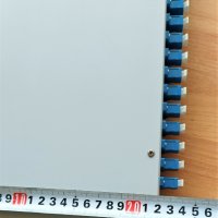 Оптична разпределителна рамка - кутия за оптични кабели 19 инча, монтирана в стелаж - , снимка 5 - Суичове - 42780125