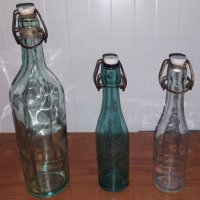 Стари бутилки от алкохол и лимонада, празни., снимка 2 - Други - 37238639