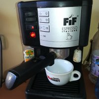 FIF COFFE-ITALY-КАФЕМАШИНА, снимка 4 - Кафемашини - 29693049