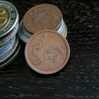 Монета - Южна Африка - 5 цента | 1996г., снимка 1 - Нумизматика и бонистика - 29412316