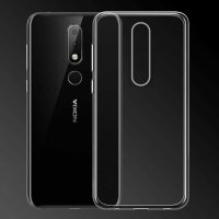 Nokia 5.1 Plus - Силиконов Прозрачен Кейс Гръб 0.5MM, снимка 3 - Калъфи, кейсове - 31431079