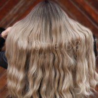Дълга руса перука на вълни с бретон Бренда, снимка 6 - Аксесоари за коса - 39835653