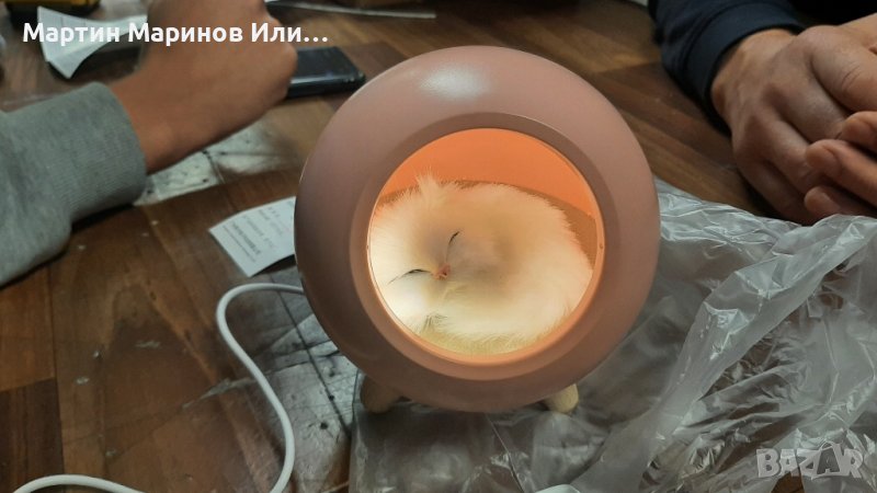 Лампа Котенце,Bluetooth колонка, снимка 1