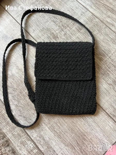 Уникална малка фабрично плетиво плетена чанта ежедневна елегантна , снимка 1