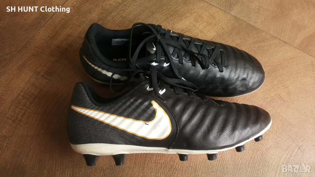 NIKE TIEMPO Leather Football Boots Размер EUR 40,5 / UK 6,5 бутонки естествена кожа 254-14-S, снимка 1