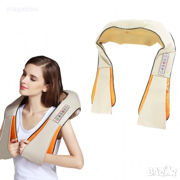 Шиацу Масажор за тяло , Затопляща функция, 5 степени, вибрация, снимка 1