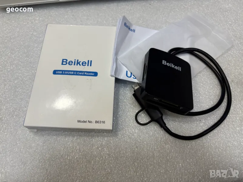 USB/USB-C card reader Beikell B6316 (Нов), снимка 1
