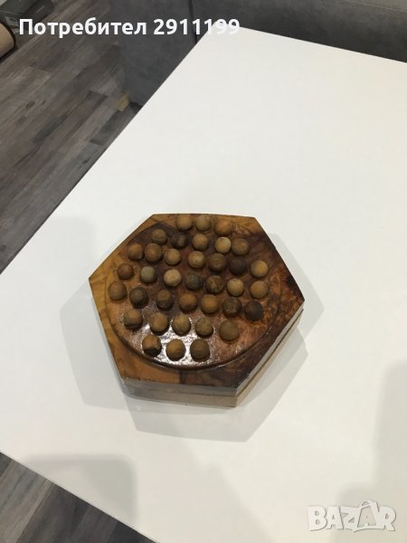 Стара игра Solitaire ( Senku/Peg solitaire), снимка 1