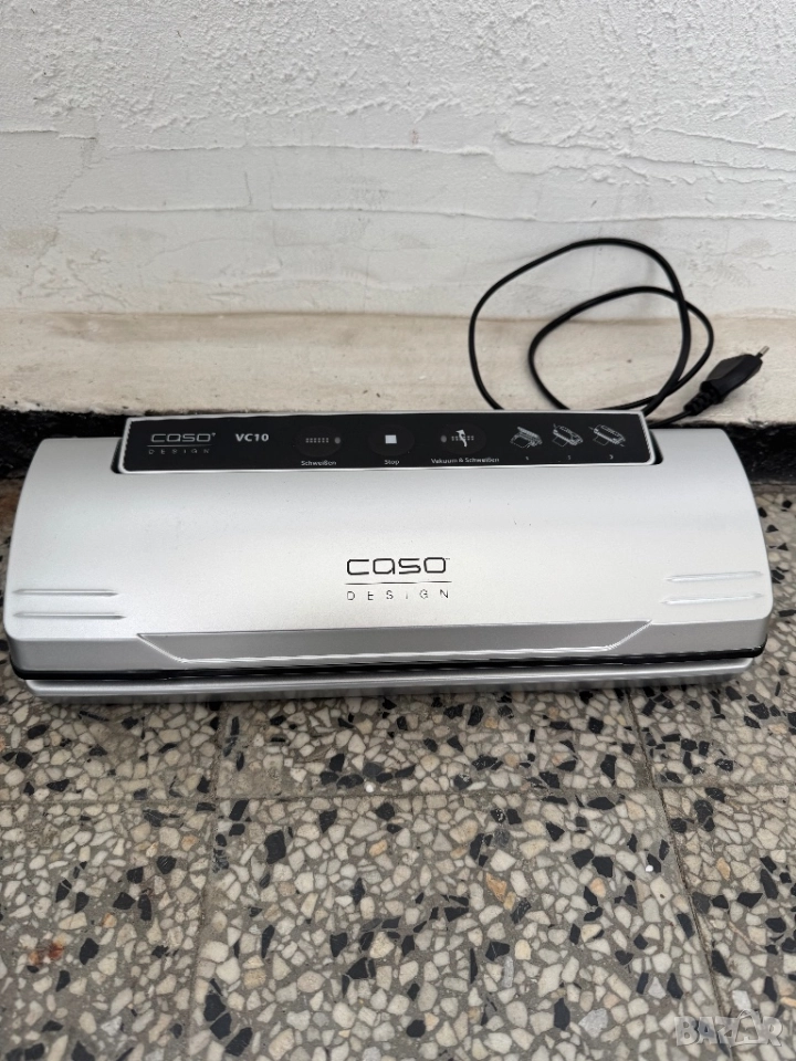 Машина за Вакуумиране Caso 1340 VC10 Silber 110 W, Опаковъчна Машина, сребриста!, снимка 1