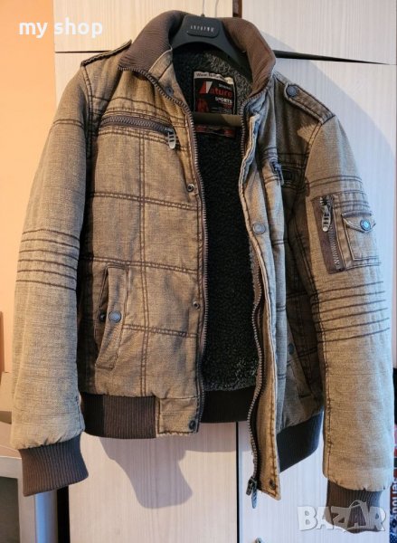 Оригинално и топло мъжко яке,размер М , снимка 1