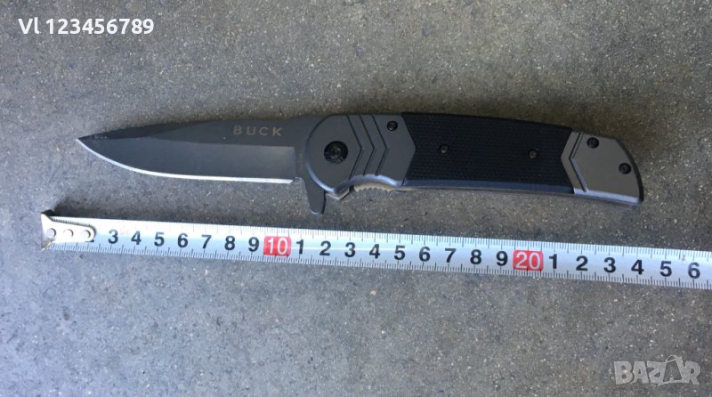 Сгъваем автоматичен нож  BUCK 95 X 225, снимка 1