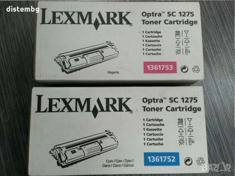 ТОНЕР КАСЕТА ЗА LEXMARK OPTRA SC 1275, ЧЕРВЕН (1361753), снимка 1