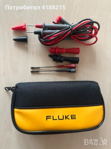 Fluke TL80A set / базов комплект сонди и накрайници за мултиметър, снимка 1